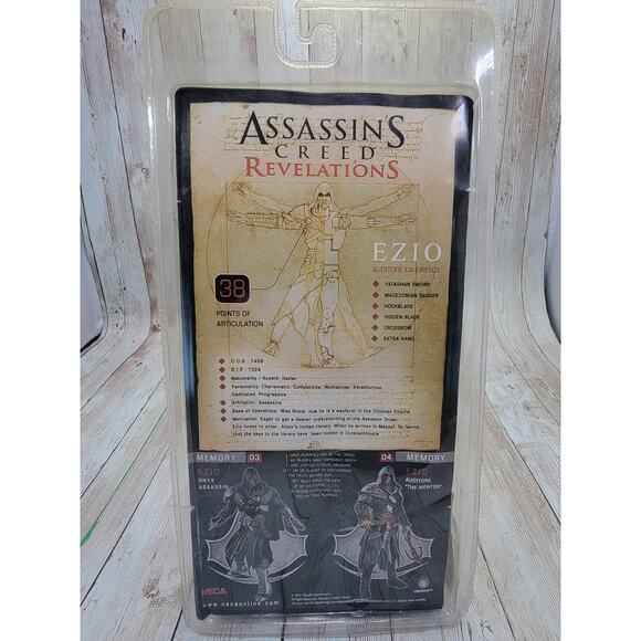 Assassin's Creed Revelations Ezio The Mentor Action Figure New - Picture 2 of 7